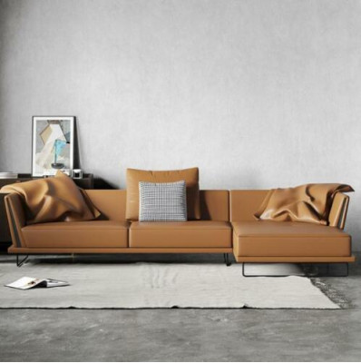 Corner sofa L-shape Leather Living landscape Relax Sofa Design Couch Lounge Sofas Corner new