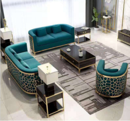 Sofa set Couch 321 Seat Textile Couches Sofas Luxury Furniture Upholstery