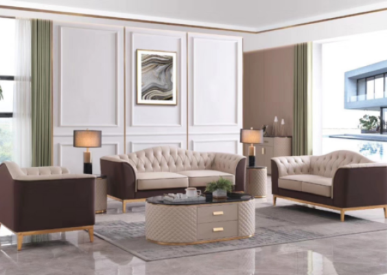 Complete Set Sofa set 3+2+1 Seater Sofa Design Couch Living landscape