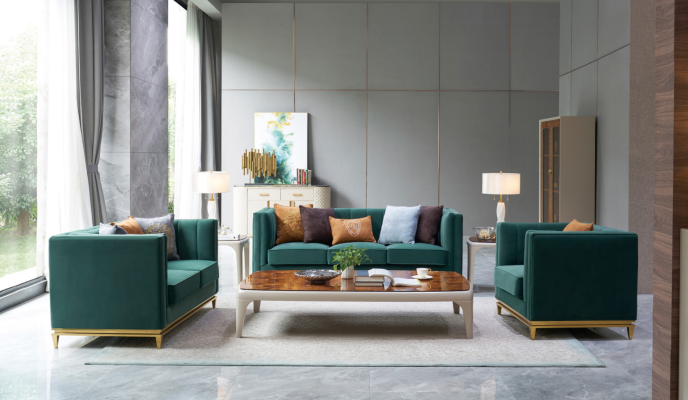 Sofa set 3+2+1 Relax Seater Set Design Sofas Upholstery Couches Leather