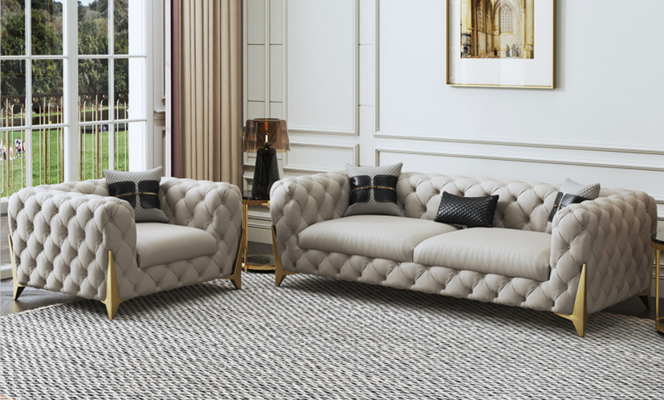 Sofa set Big Set 3+1 Seater Leather Couch Sofa Suite Design Couches