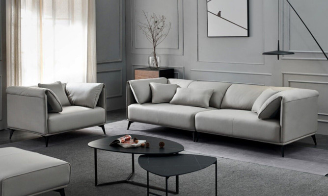 Italian Design Sofa Sofa set 4+1 Seater Couch Upholstery Furniture