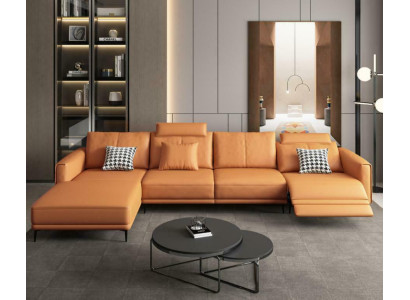 Sofa Couch Modern Relax Seat Luxury Furniture Living landscape Corner sofa L-shape Upholstery