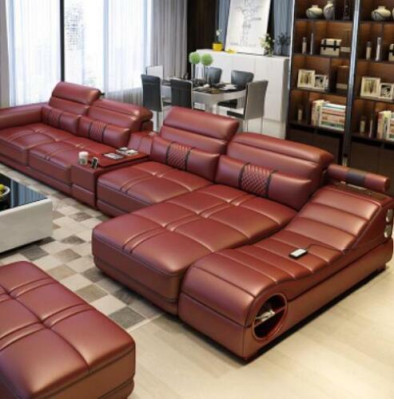 Living landscape Luxury Sofa Couch Corner sofa L-shape Upholstery Modern Relax Seat Furniture