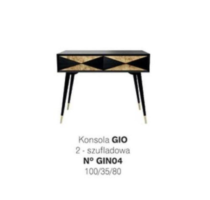 Console table Table Console Chest of drawers Side table Wood Modern Luxury Gold Design