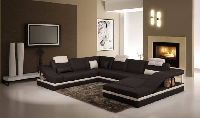 Design Corners Big Upholstery Corner Sofa Couch XXL Leather Sofas Decor Suite