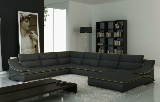 Design XXL Big Corners Upholstery Corner Sofa Couch Leather Sofas Suite