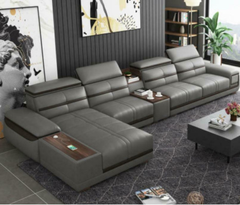 Living landscape Corner suite Corner sofa L-shape Upholstery Modern Relax Seat Luxury Furniture