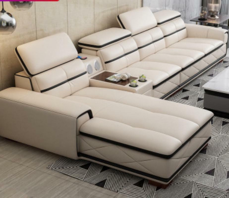 Sofa Furniture Living landscape Luxury Corner sofa Corner sofa L-shape Upholstery Modern Sofas new