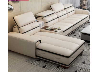 Sofa Furniture Living landscape Luxury Corner sofa Corner sofa L-shape Upholstery Modern Sofas new