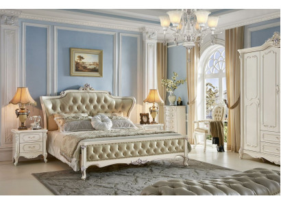 Chesterfield Bedroom Sets 6 pieces. Royal Baroque Furniture Bed Solid wood