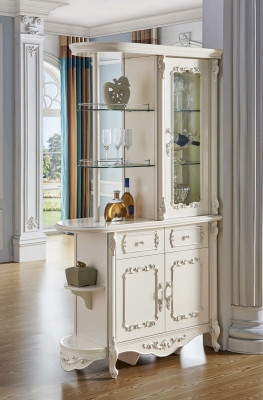 Bar Wardrobe Solid wood Counter Shelves Counter Cabinets Table Wine Cabinet new