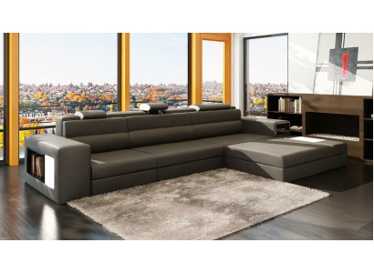 Design XXL Big Corners Upholstery Corner Sofa Couch L-shape Leather Sofas Suite
