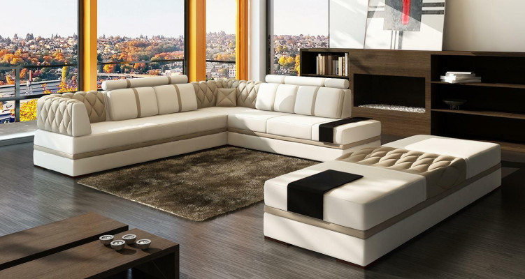 L-shape xxl Designer Living landscape Upholstery Corner sofa Corner Suite Sofa Couch Corner