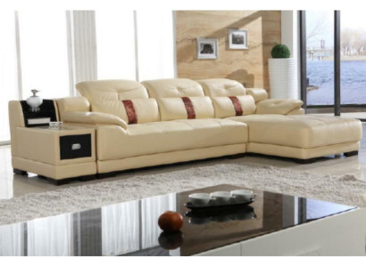 Luxury Corner suite Corner sofa L-shape Upholstery Modern Relax Seat Furniture Living landscape
