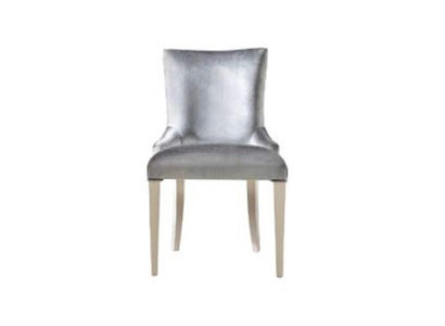 Dining room chair Chair Armchair Seater Dining room Chairs Wood Modern Luxury Silver
