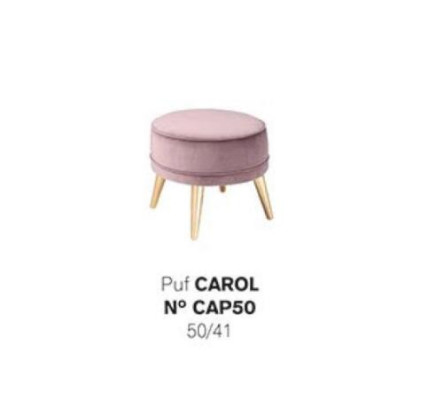 Stool Stool Ottoman Pouf Modern Luxury Fabric Design Living room Pink Round