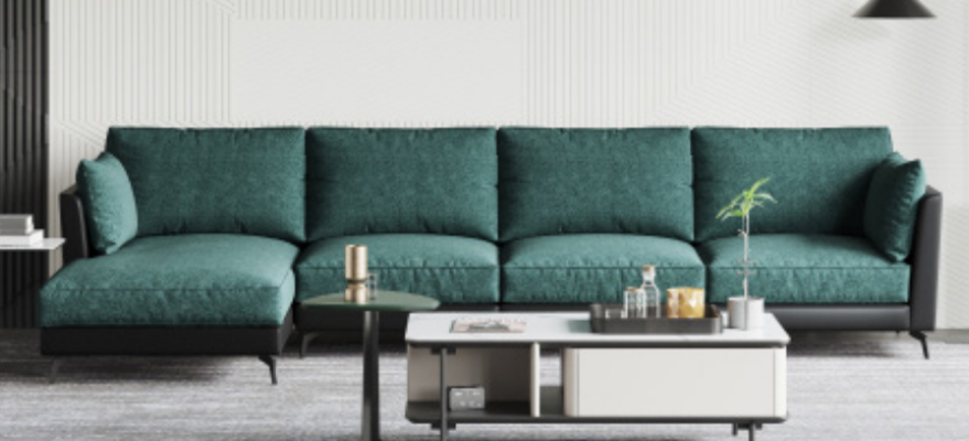 Couch Corner sofa L-shape Living landscape Sofa Upholstery Suite Fabric Sofas Furniture