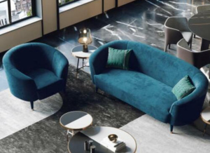 Velvet Sofa set 3+1 Seater Living landscape Seat Design Couch Lounge Sofas Furniture