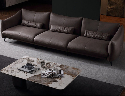 Designer Couch Sofa Upholstery Fabrics Italian Furniture Sofa 4 Seater