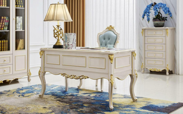 Desk Table Baroque Tables Chef Office Furnishings Study room Furniture new