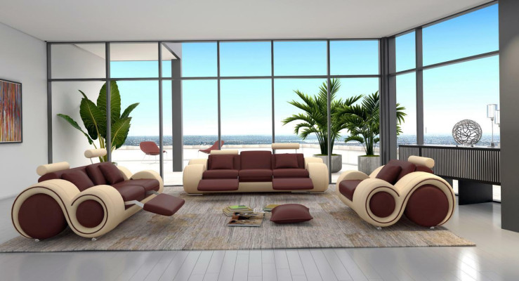 Sofa set Design Couch 3+2 Set Upholstery Sofa Leather Sets Living room