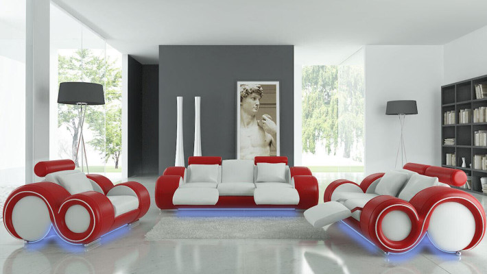 Sofa set Design Couch 3+2 Set Upholstery Sofa Leather Sets Living room