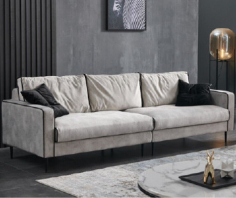 Design Sofa 4 Seat Upholstery Couches Textile Living room Suite Furniture