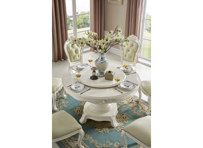 Round Dining room Round Table Wood Round Classic Tables Baroque Rococo Furniture new