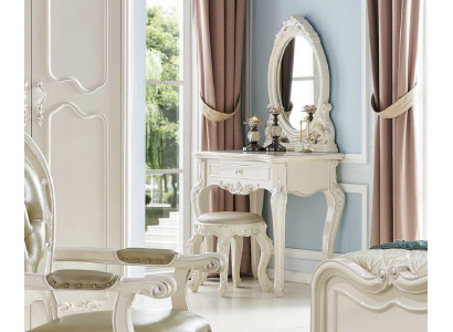 Dressing table with Stool Mirror Table Dressing Mirror Make Up