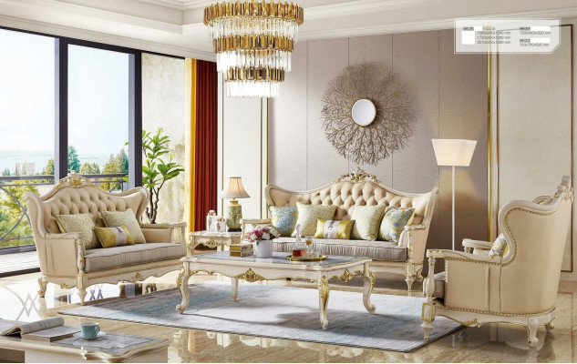 Coffee table Table Side table Wood Tables Side Living room table Baroque new