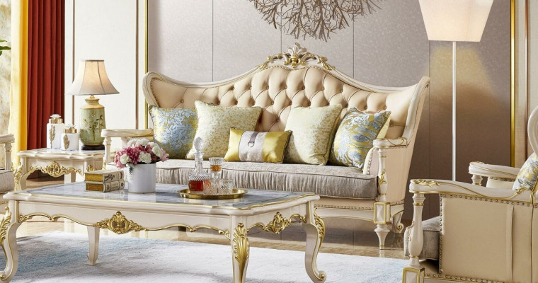 Coffee table Table Side table Wood Tables Side Living room table Baroque new