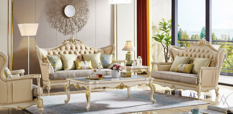 Coffee table Table Side table Wood Tables Side Living room table Baroque new