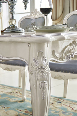 Baroque Table Dining room Group Suite Dining table Wood Design Living room Tables