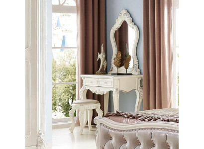 Dressing table Mirror Luxury Console Chest of drawers Stool Bedroom Baroque