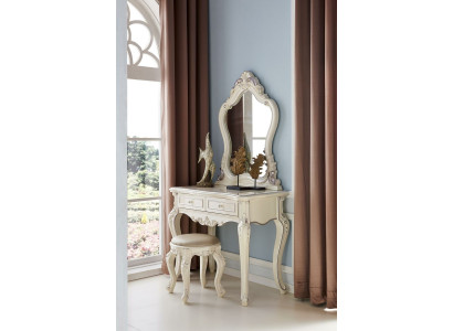Dressing table Mirror Complete Set Chest of drawers Stool Bedroom new