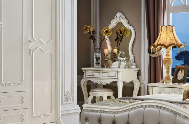 Dressing table Dressing table Stool Mirror Cosmetic table NightConsoles