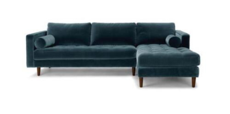 Corner sofa L-shape Living landscape Corner upholstered sofa Seat Design Couch Sofas Fabric new