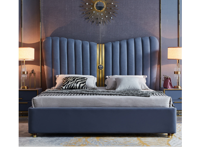 Bed Upholstery Design Luxury Hotel Beds 150/180cm Sleep Room Double