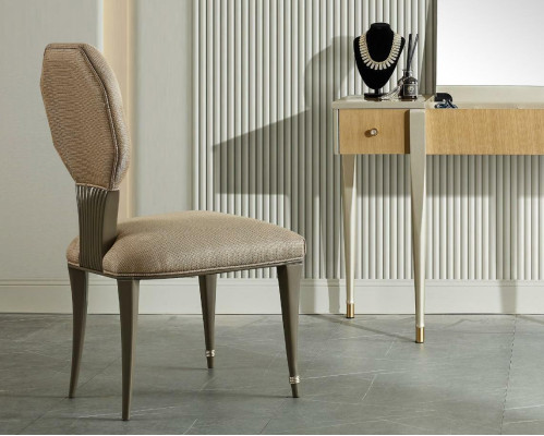 Luxury Design Upholstery Chair Seat Lehn Dining room Wood Chairs Leather Chair Armchair new