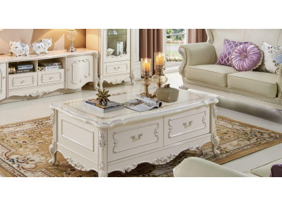 Coffee table Table Living room Tables Baroque Rococo Classic r Wood