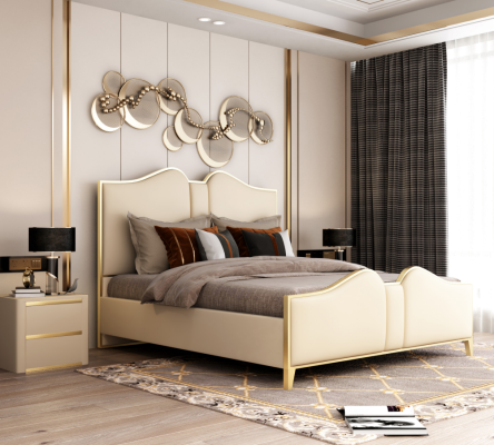 Double bed bed marriage bed design upholstered bed design bed leather beds