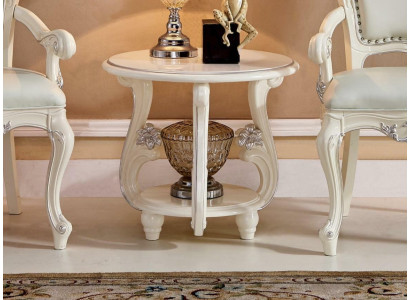Elegant designer coffee table sofa living room table side table baroque
