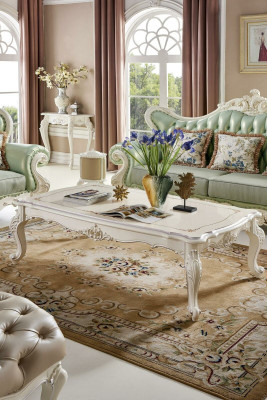 Classic r Table Coffee table Baroque Side table Sofa Design Real wood