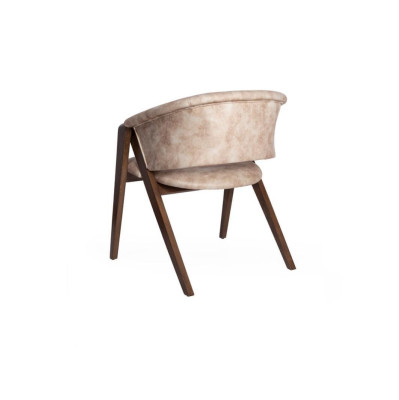 Dining room Chairs Wood Luxury Armchair Chair Brown Armchair Living room Furniture new