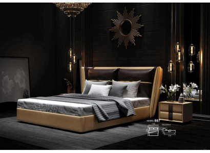 Luxury designer Hotel Bed Bedroom Upholstery Beds Double Bed