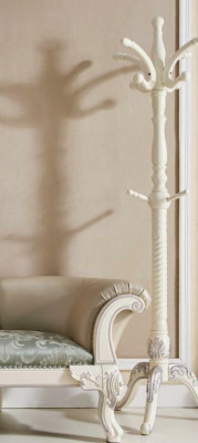 Cloakroom clothes stand hanging luxury stand Classic r Wood Hall Baroque