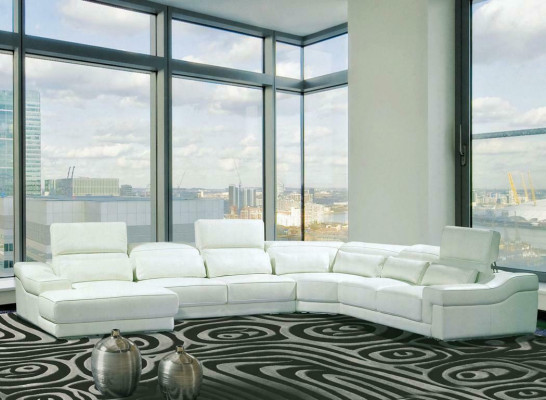 Noble Living landscape Couch Upholstery Sofa Corner sofa Seat Corner suite Leather