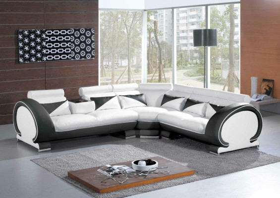 Modern Corner sofa Couch Upholstery Seat Corner Suite XXL Big Living landscape Corner new