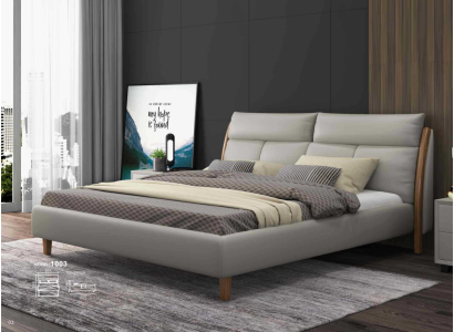 Design Textile Bed Marriage Modern Hotel Frame Luxury Double Beds